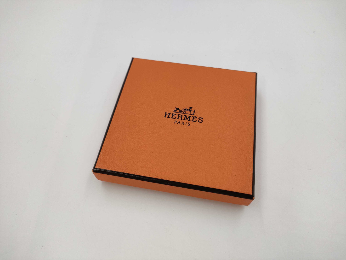 HERMES Pop Ash 925 Necklace Orange Necklace