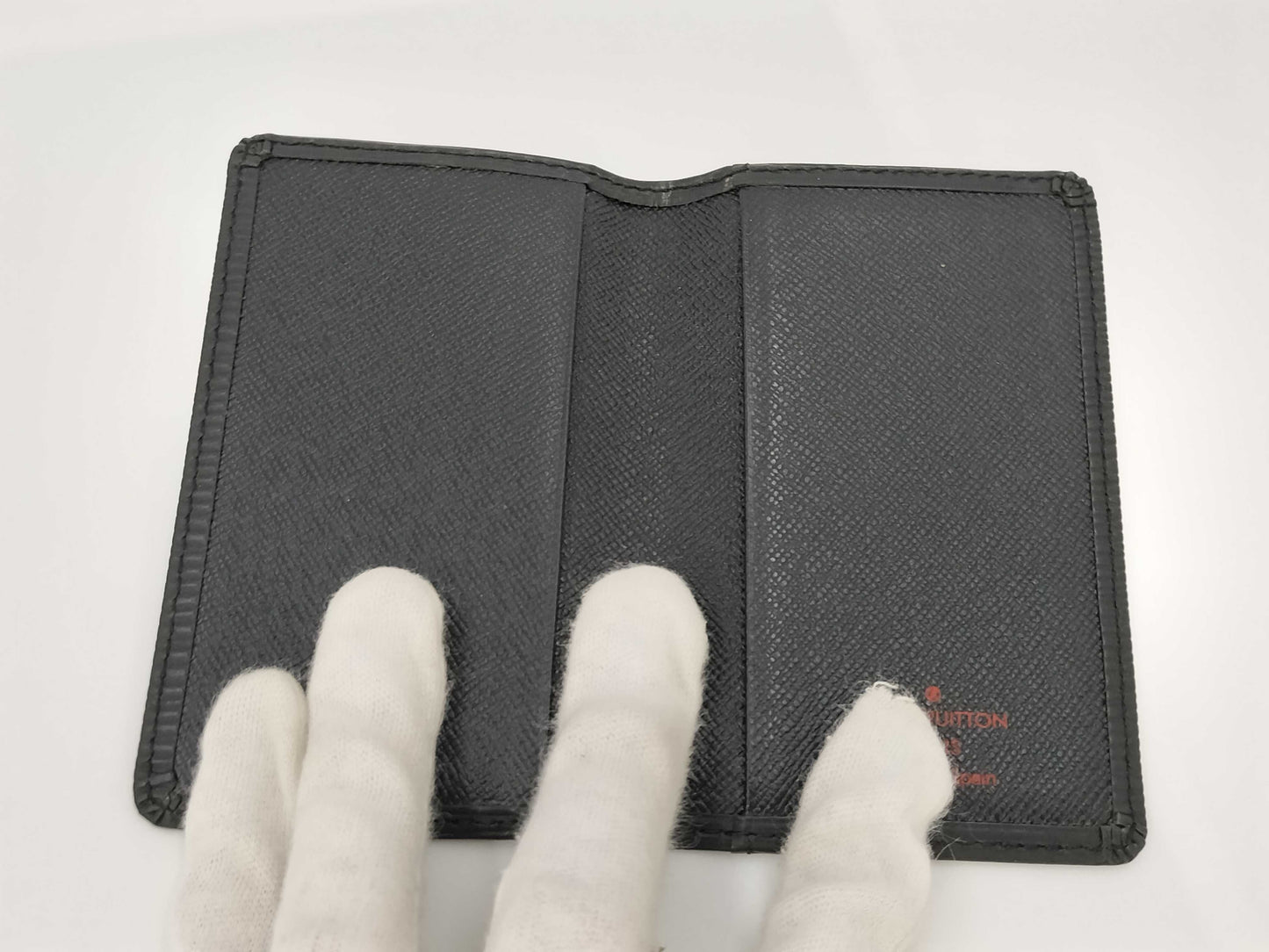 LOUIS VUITTON Epi Card Case Noir Card Case, Pass Case, Business Card Case