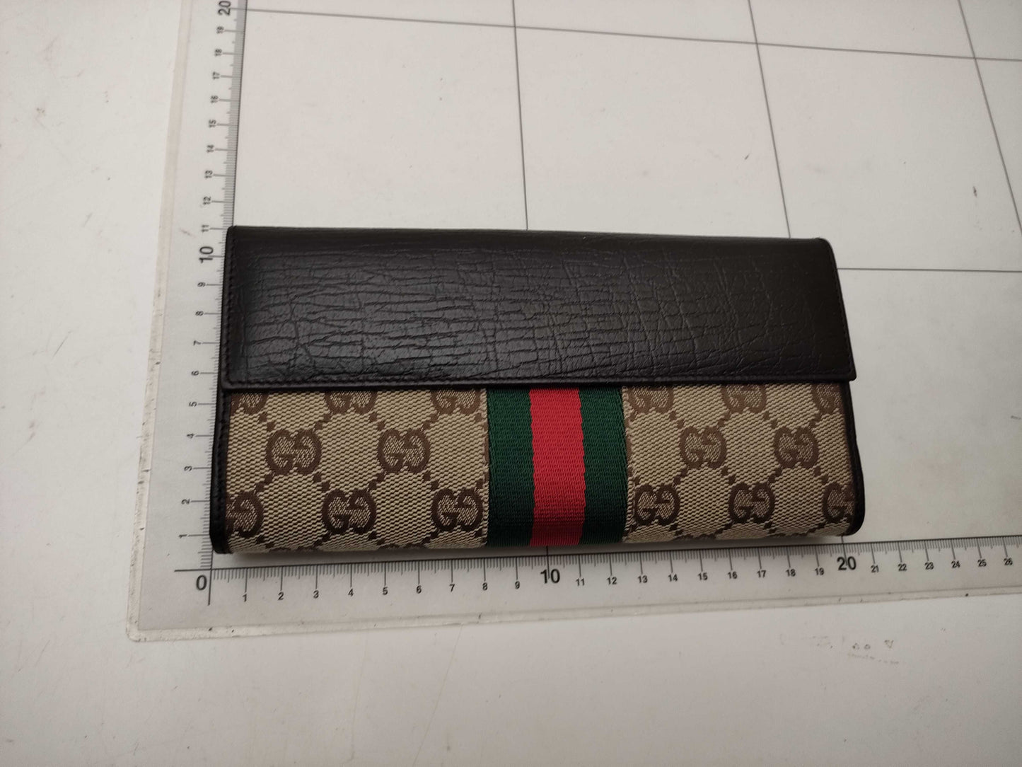 GUCCI Jackie Shelley Long Wallet, Unused, Stored