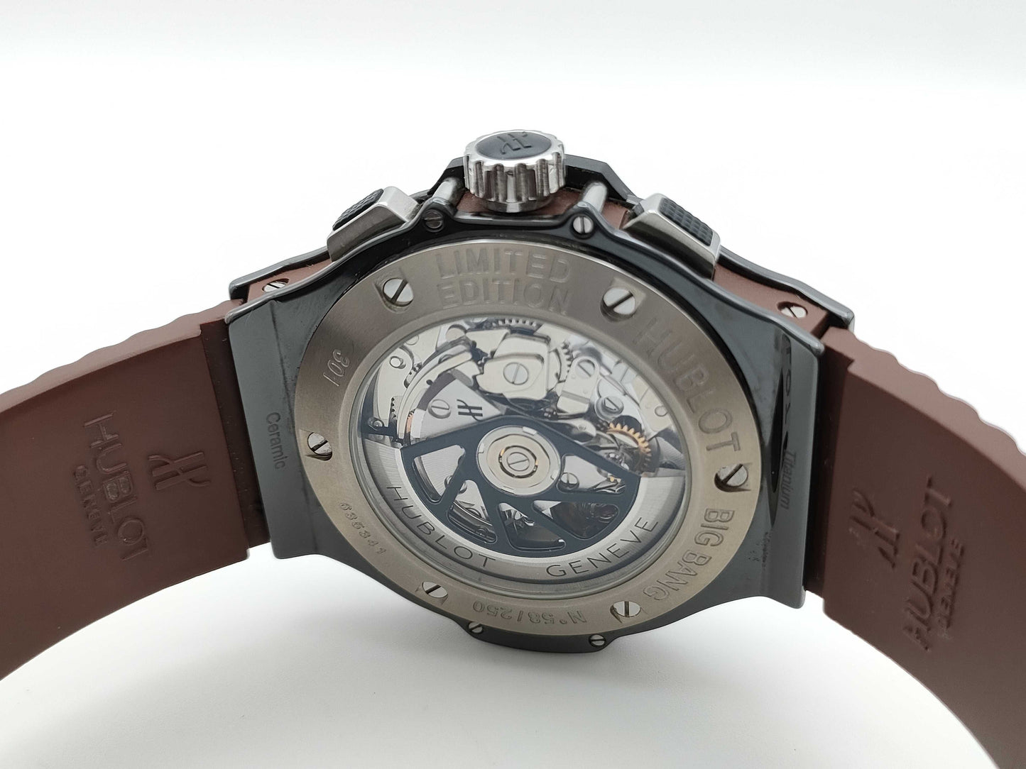 HUBLOT Big Bang Cappuccino Limited Edition 250 Pieces 301.CB.1001.RX 635341 Automatic 58/250 Men's Watch