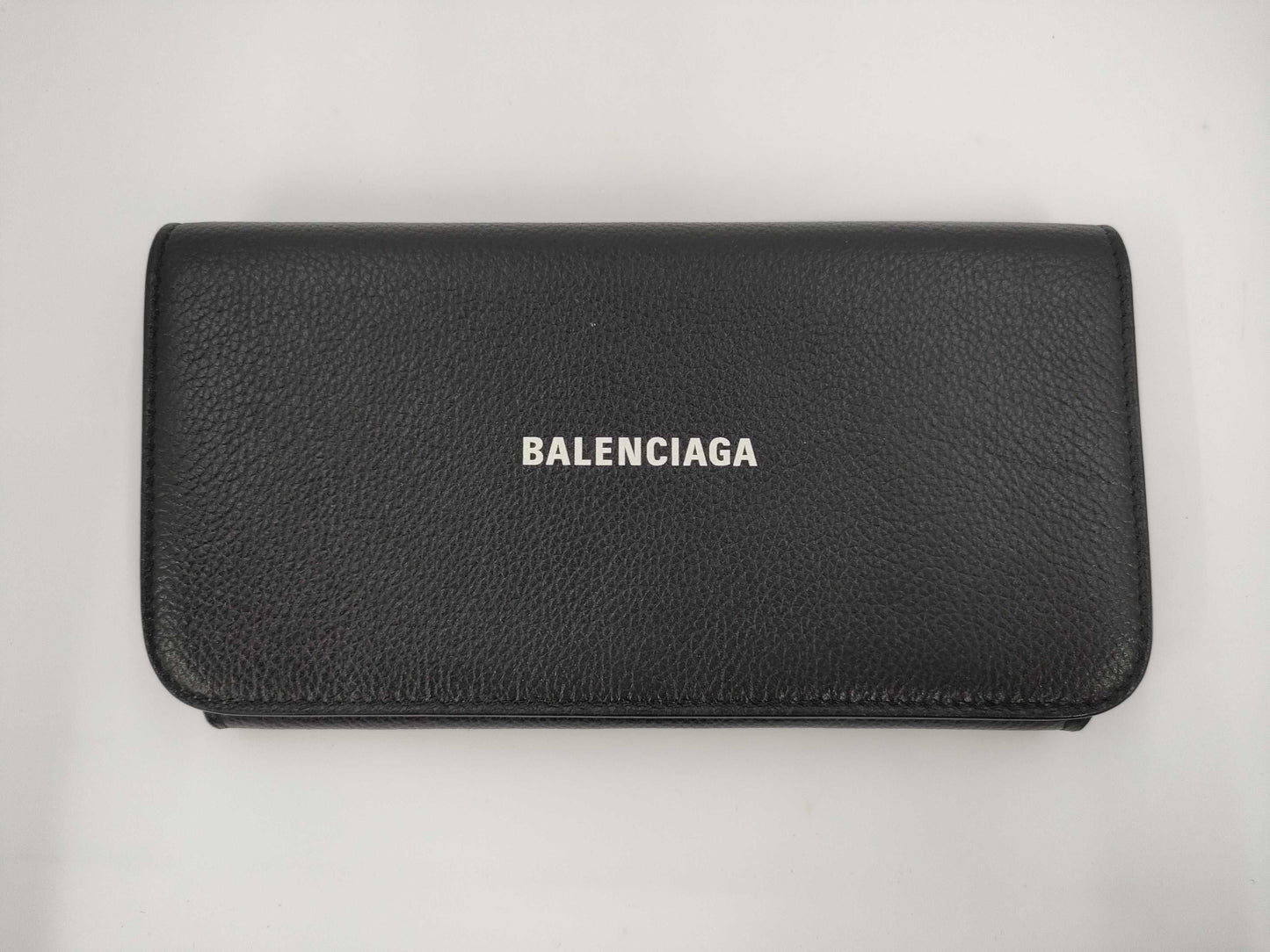 BALENCIAGA logo long wallet