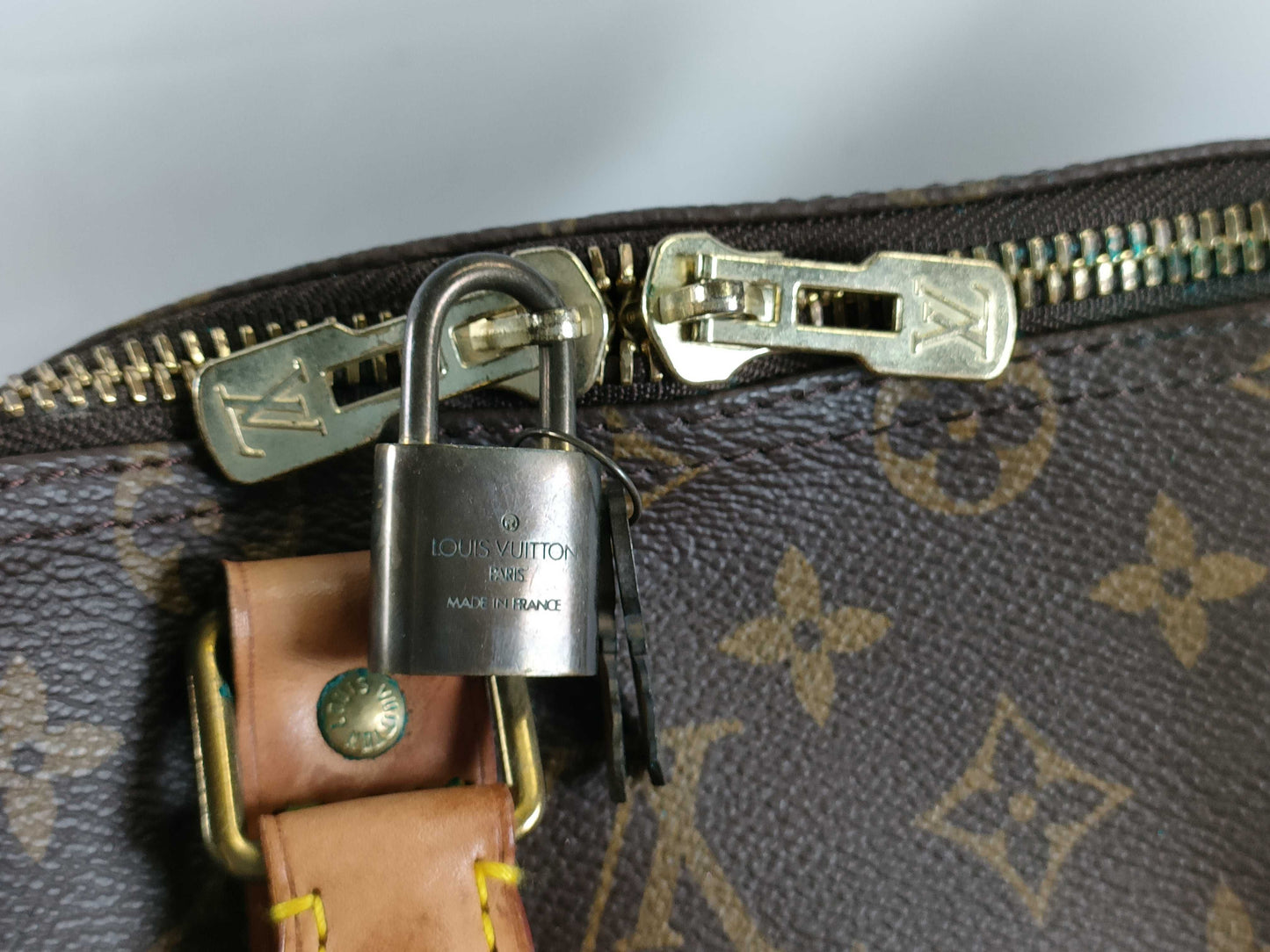 LOUIS VUITTON RFID Unverifiable MB 1910 Monogram M41426 Keepall 50 Boston Bag