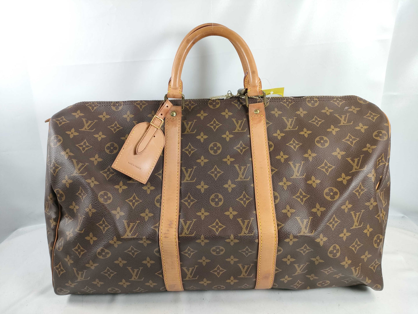 LOUIS VUITTON RFID Unverifiable MB 1910 Monogram M41426 Keepall 50 Boston Bag