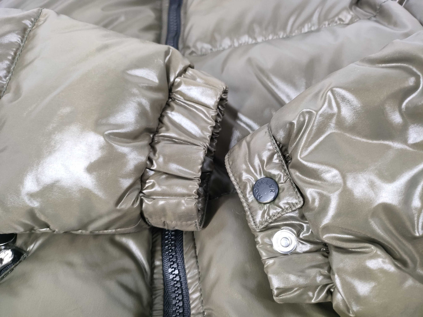 MONCLER Badia Khaki Size 0 Jacket