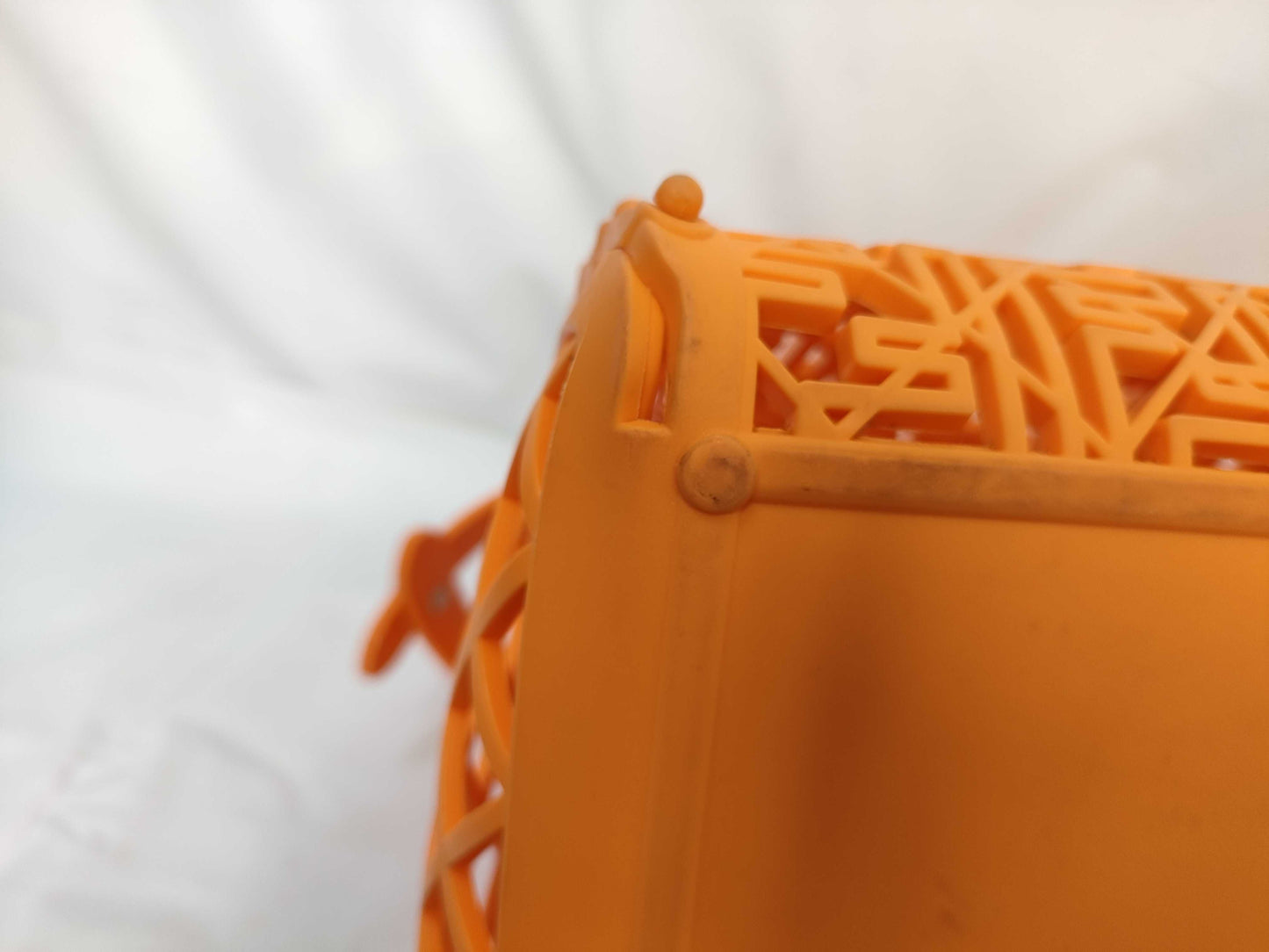 FENDI Basket Forty 8 Orange Handbag