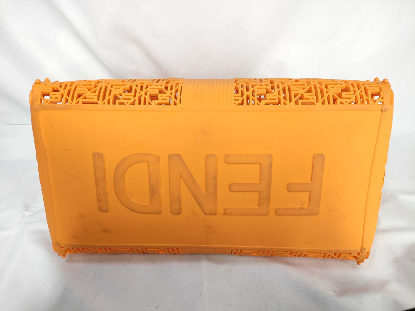 FENDI Basket Forty 8 Orange Handbag