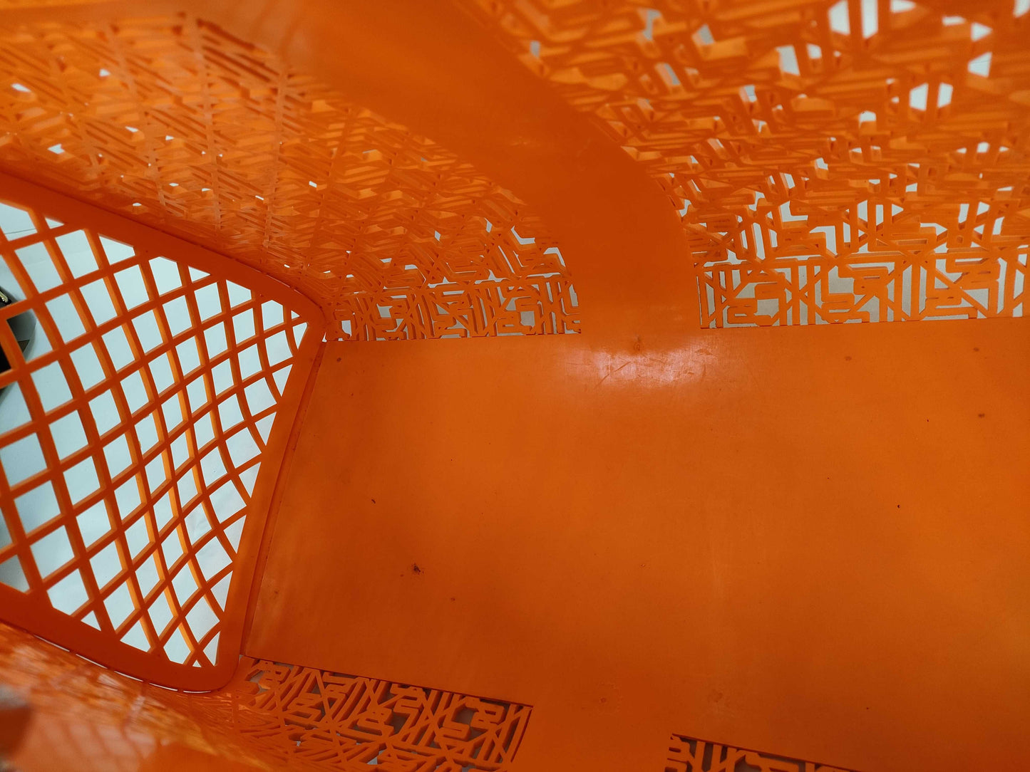 FENDI Basket Forty 8 Orange Handbag