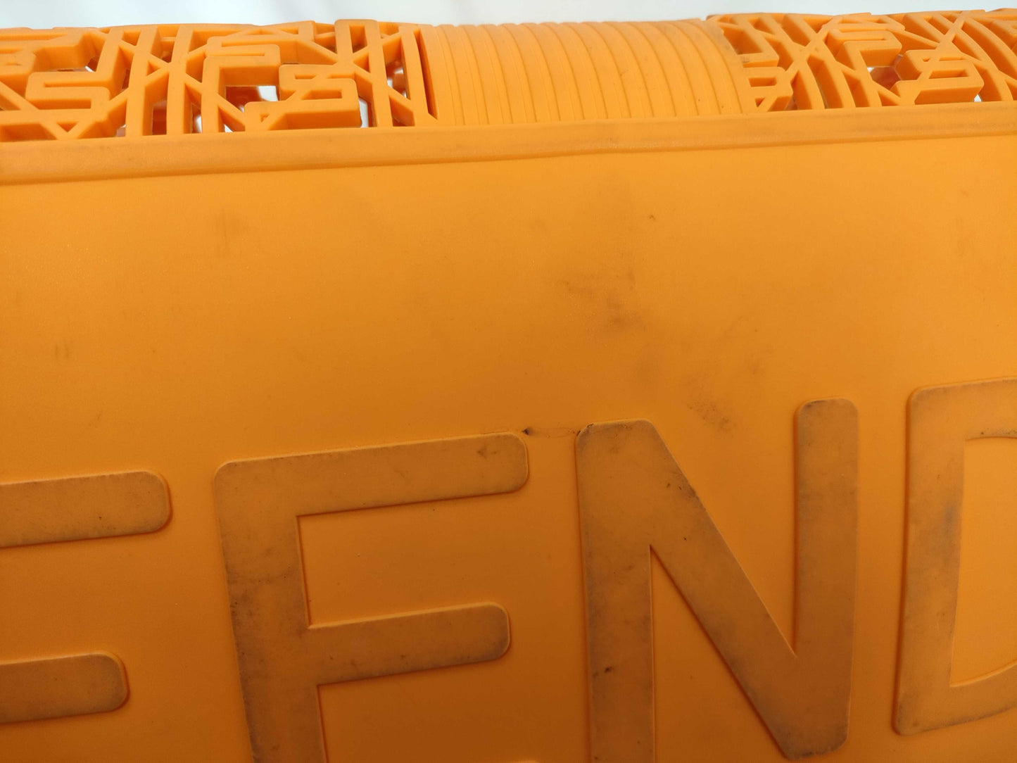 FENDI Basket Forty 8 Orange Handbag