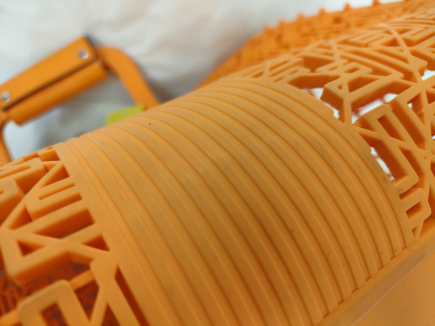 FENDI Basket Forty 8 Orange Handbag