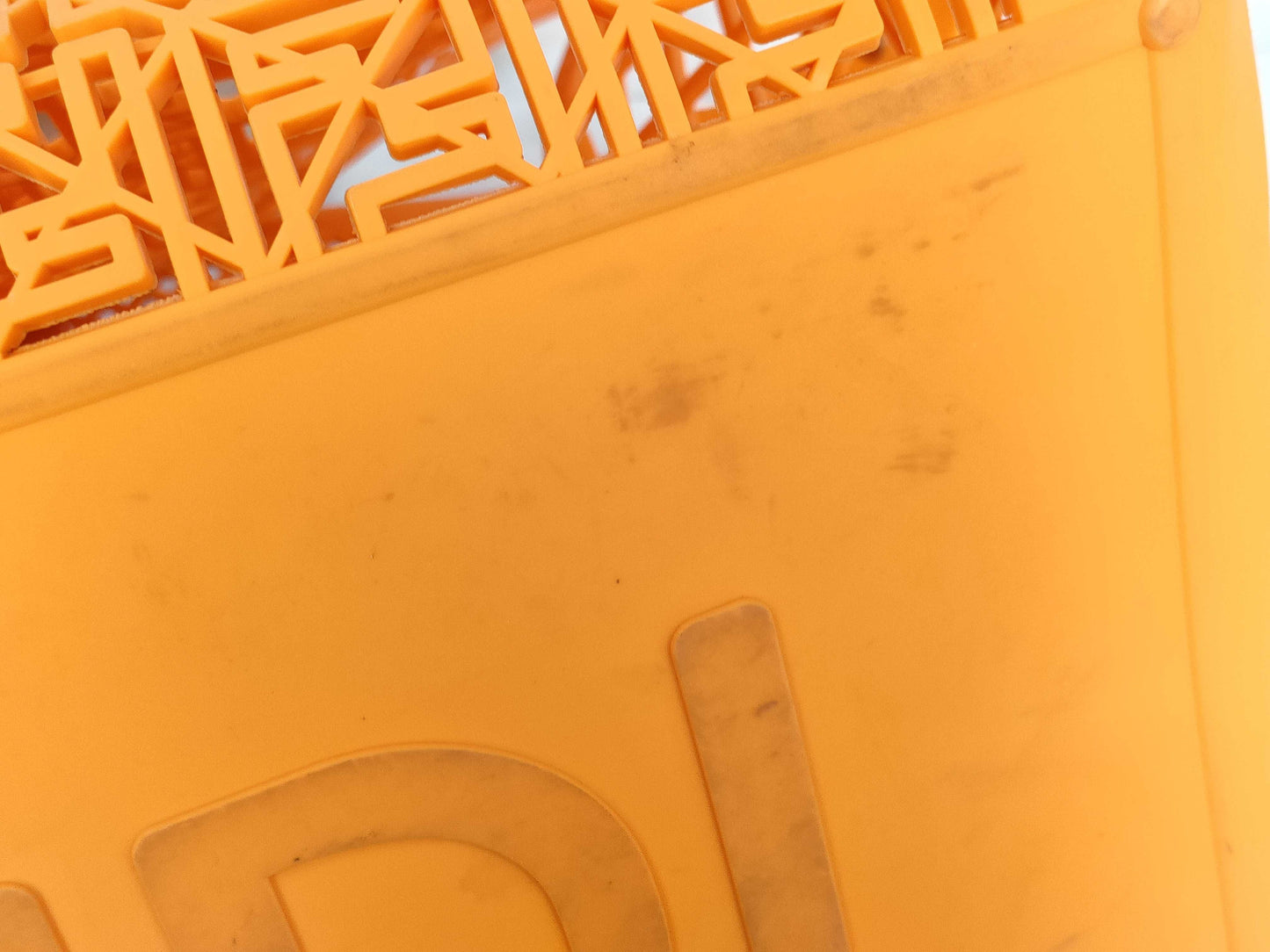 FENDI Basket Forty 8 Orange Handbag