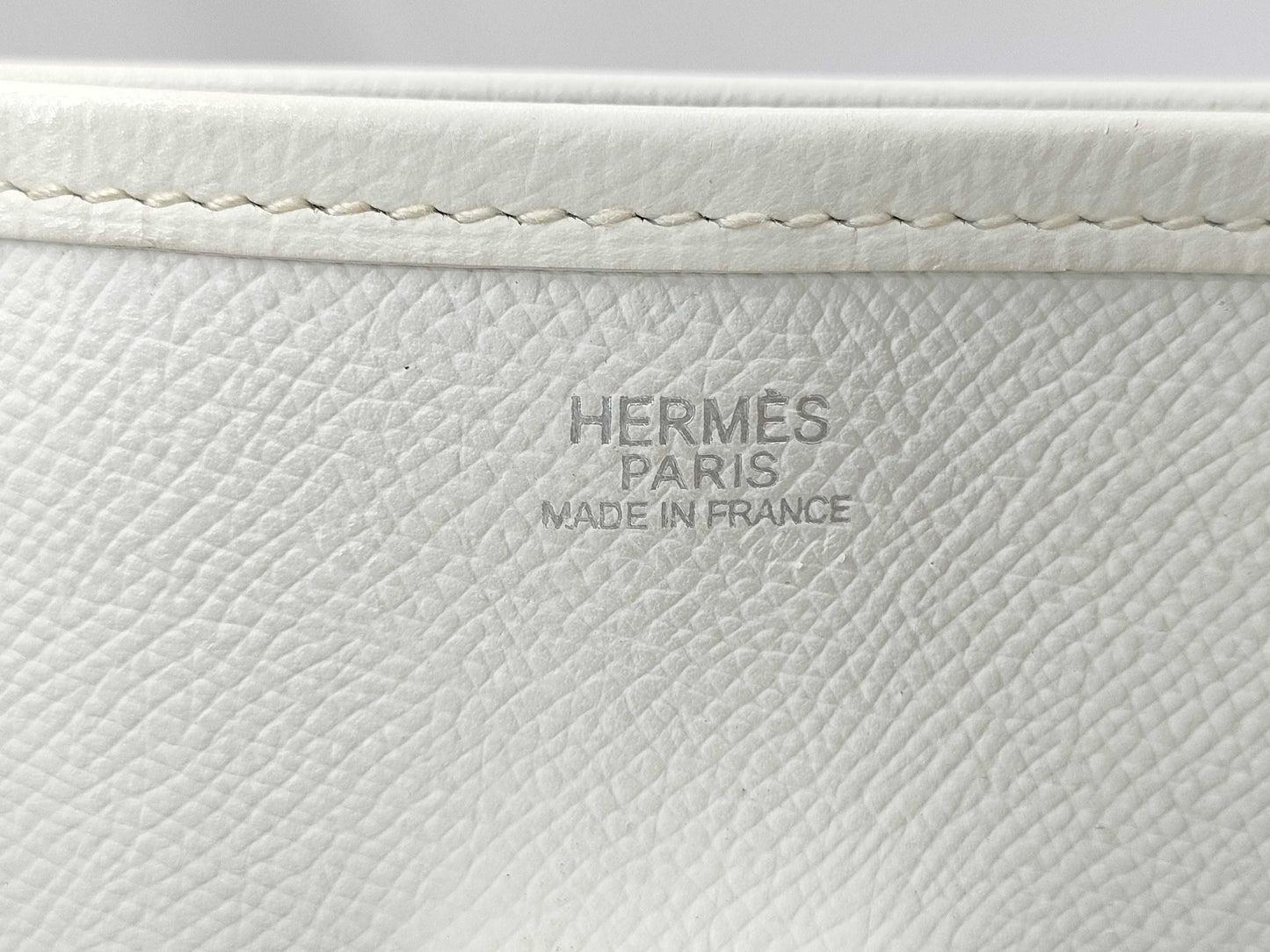 HERMES □I engraved Evelyn I shoulder bag