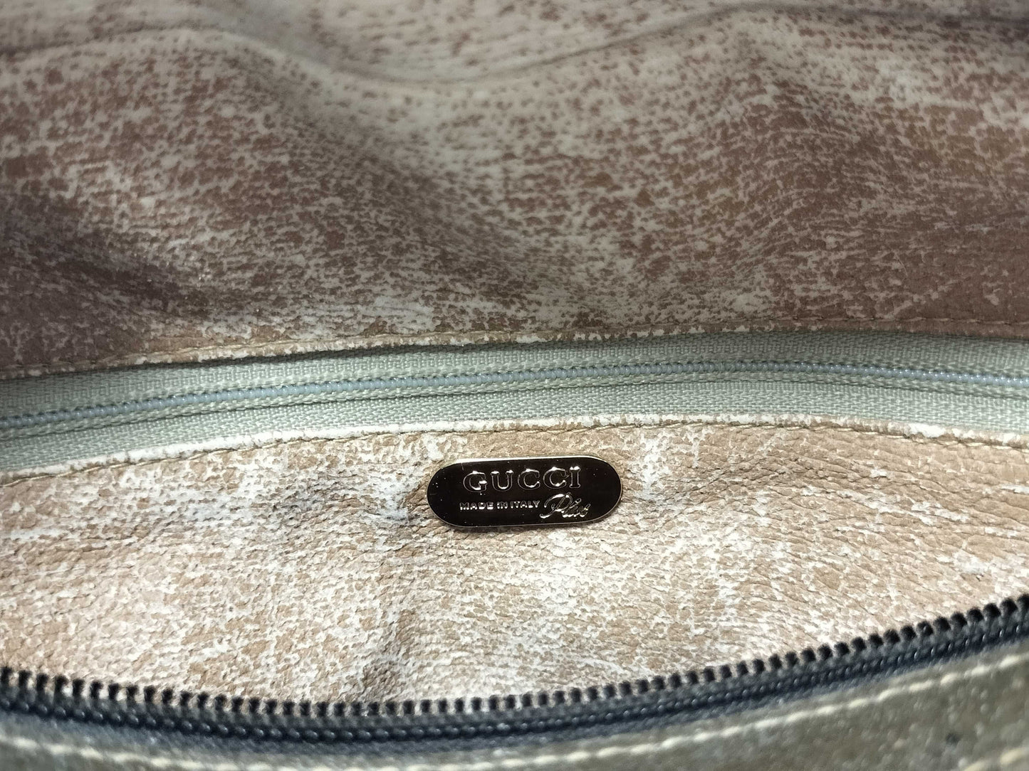 GUCCI GG Supreme PLUS Boston Bag, Interior Deterioration