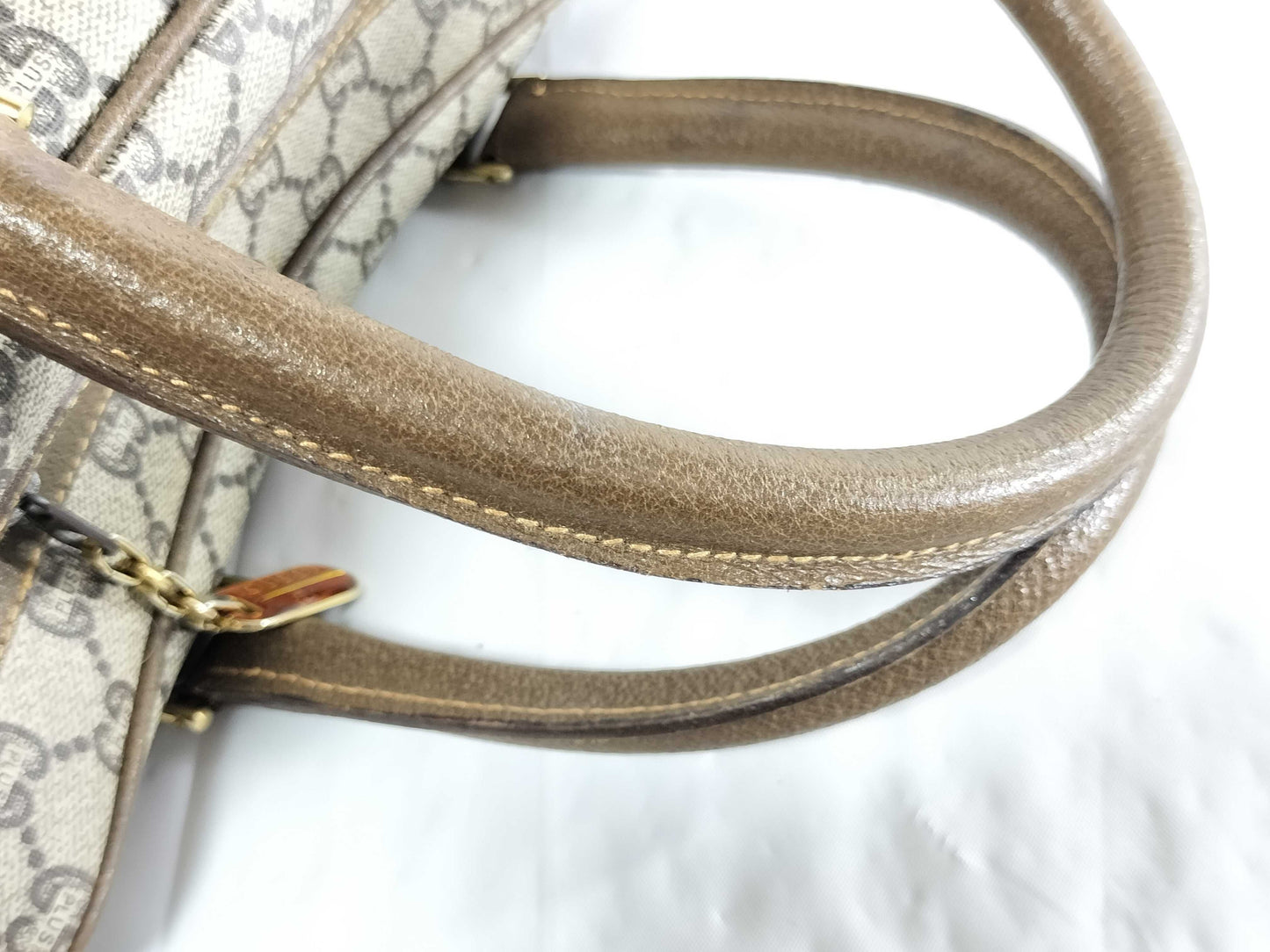 GUCCI GG Supreme PLUS Boston Bag, Interior Deterioration