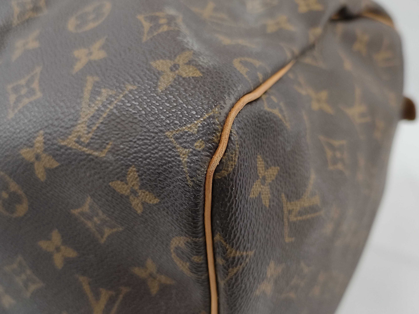 LOUIS VUITTON Monogram M41424 Keepall 55 Boston Bag