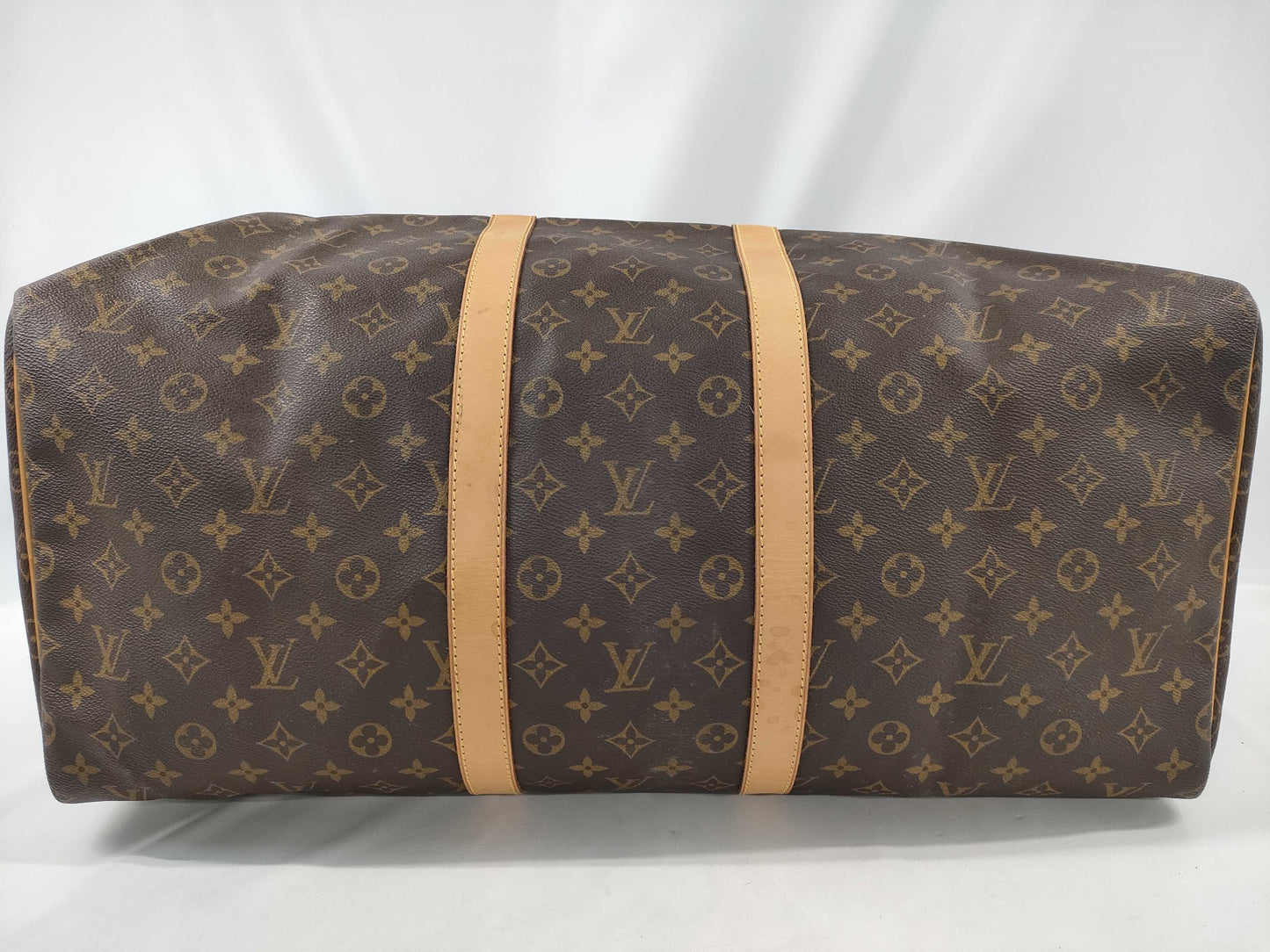 LOUIS VUITTON Monogram M41424 Keepall 55 Boston Bag