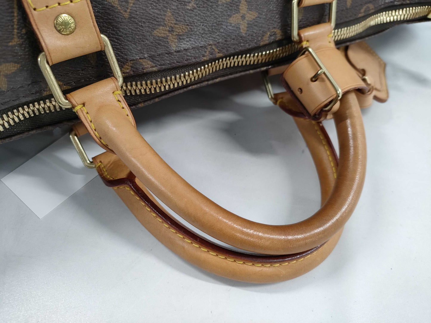 LOUIS VUITTON Monogram M41424 Keepall 55 Boston Bag