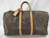LOUIS VUITTON Monogram M41424 Keepall 55 Boston Bag