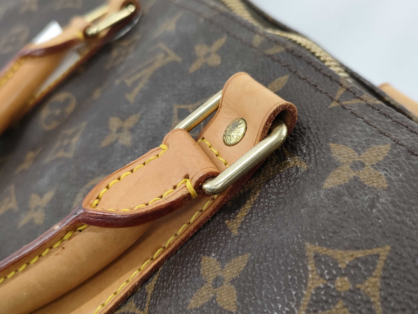 LOUIS VUITTON Monogram M41424 Keepall 55 Boston Bag