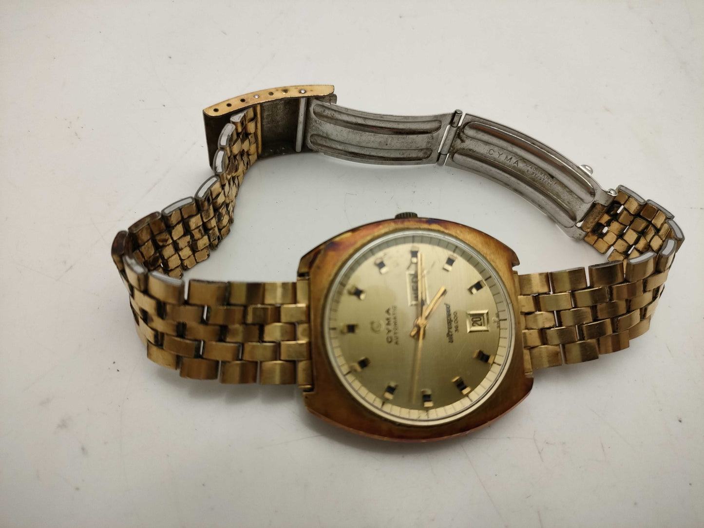 CYMA/Automatic/Gold Men's Watch