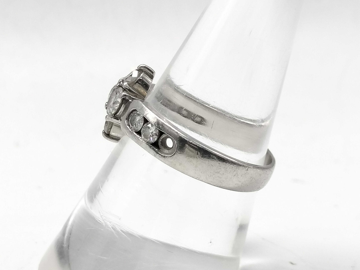 D1.00ct PT900 6.4g Ring