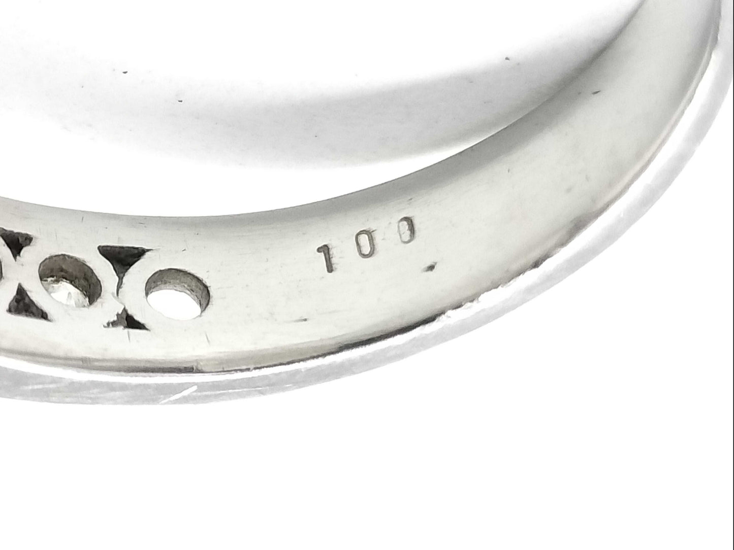D1.00ct PT900 6.4g Ring