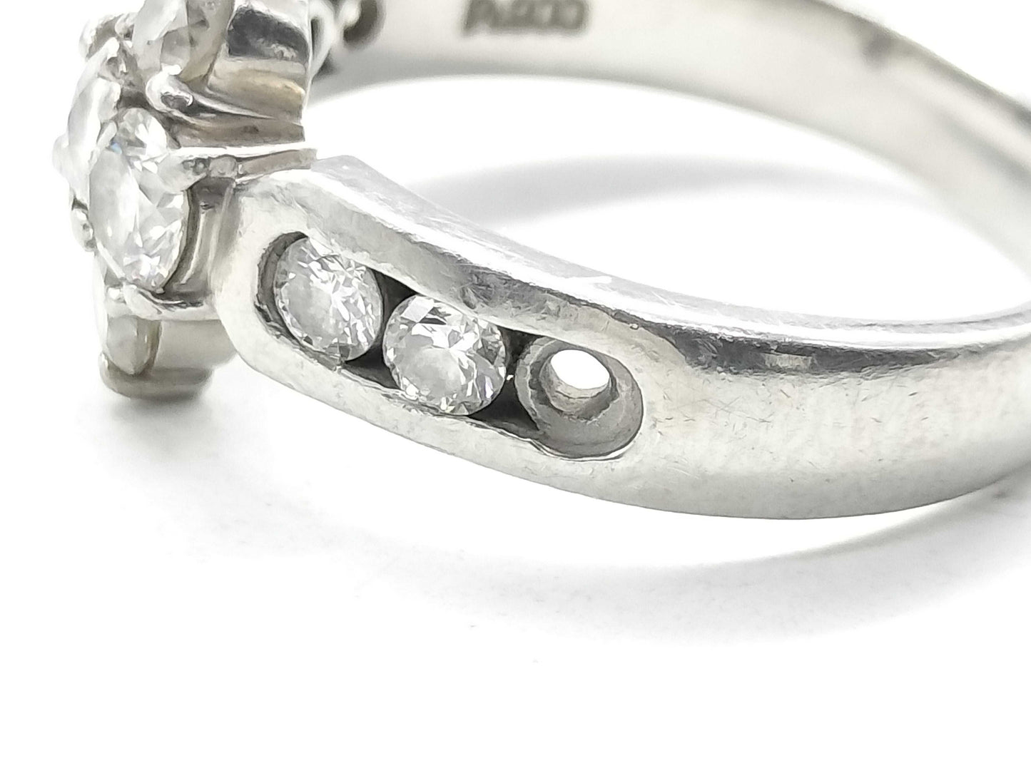 D1.00ct PT900 6.4g Ring