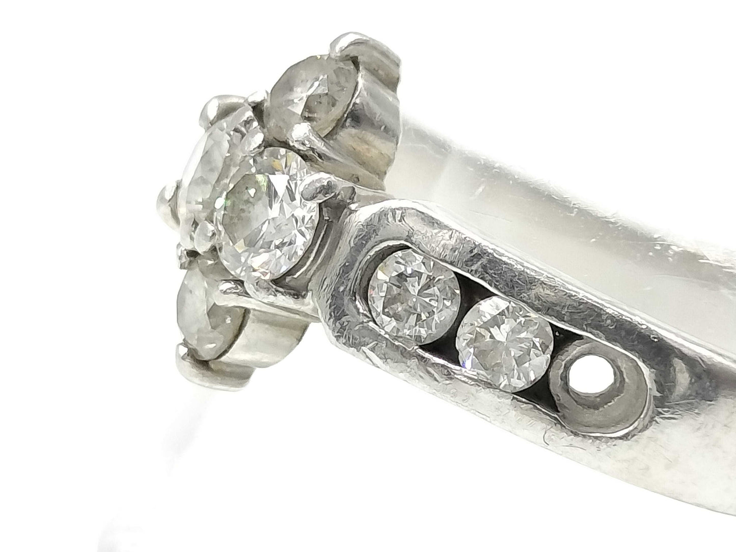 D1.00ct PT900 6.4g Ring