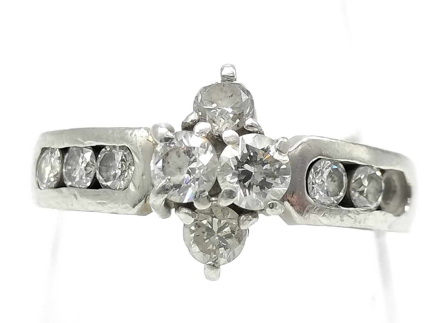 D1.00ct PT900 6.4g Ring