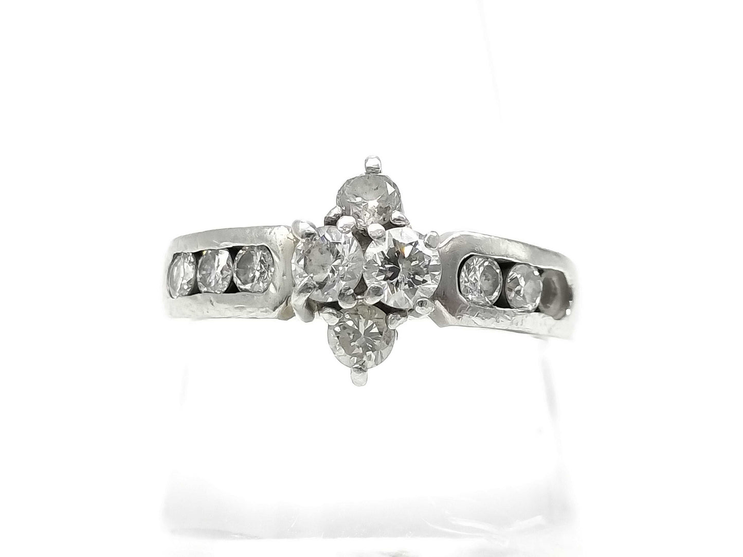 D1.00ct PT900 6.4g Ring