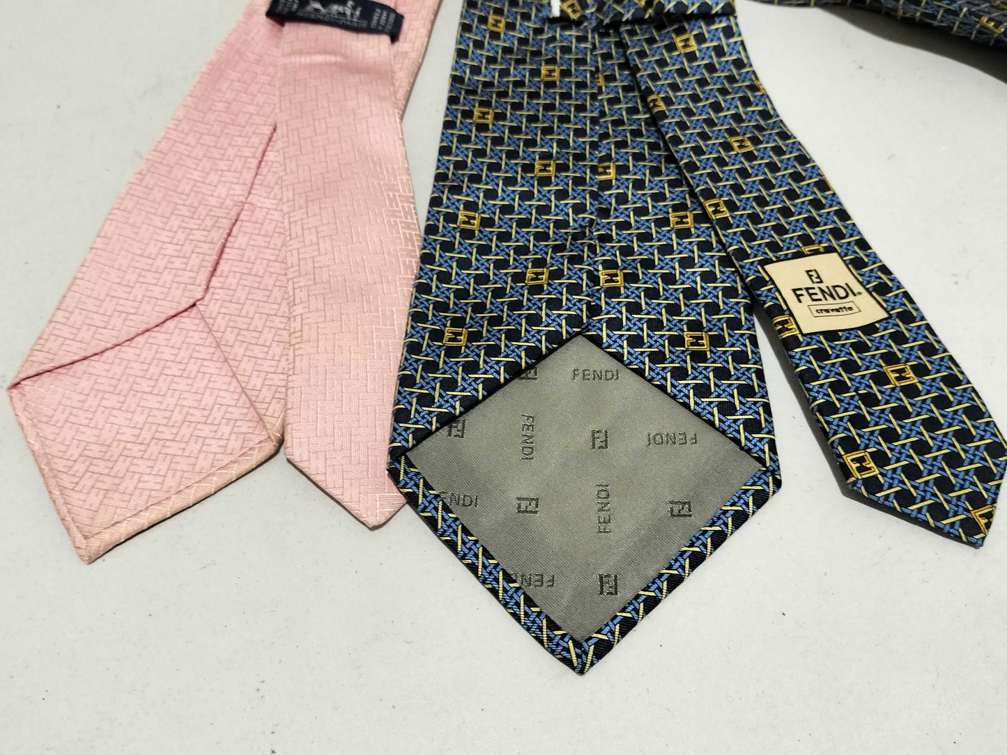 HERMES Dior/Fendi Leather Gloves Clothing Accessories Tie