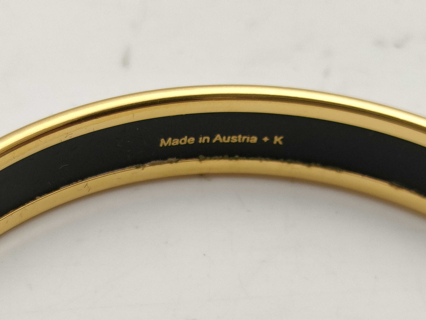 HERMES enamel bangle bracelet/bangle