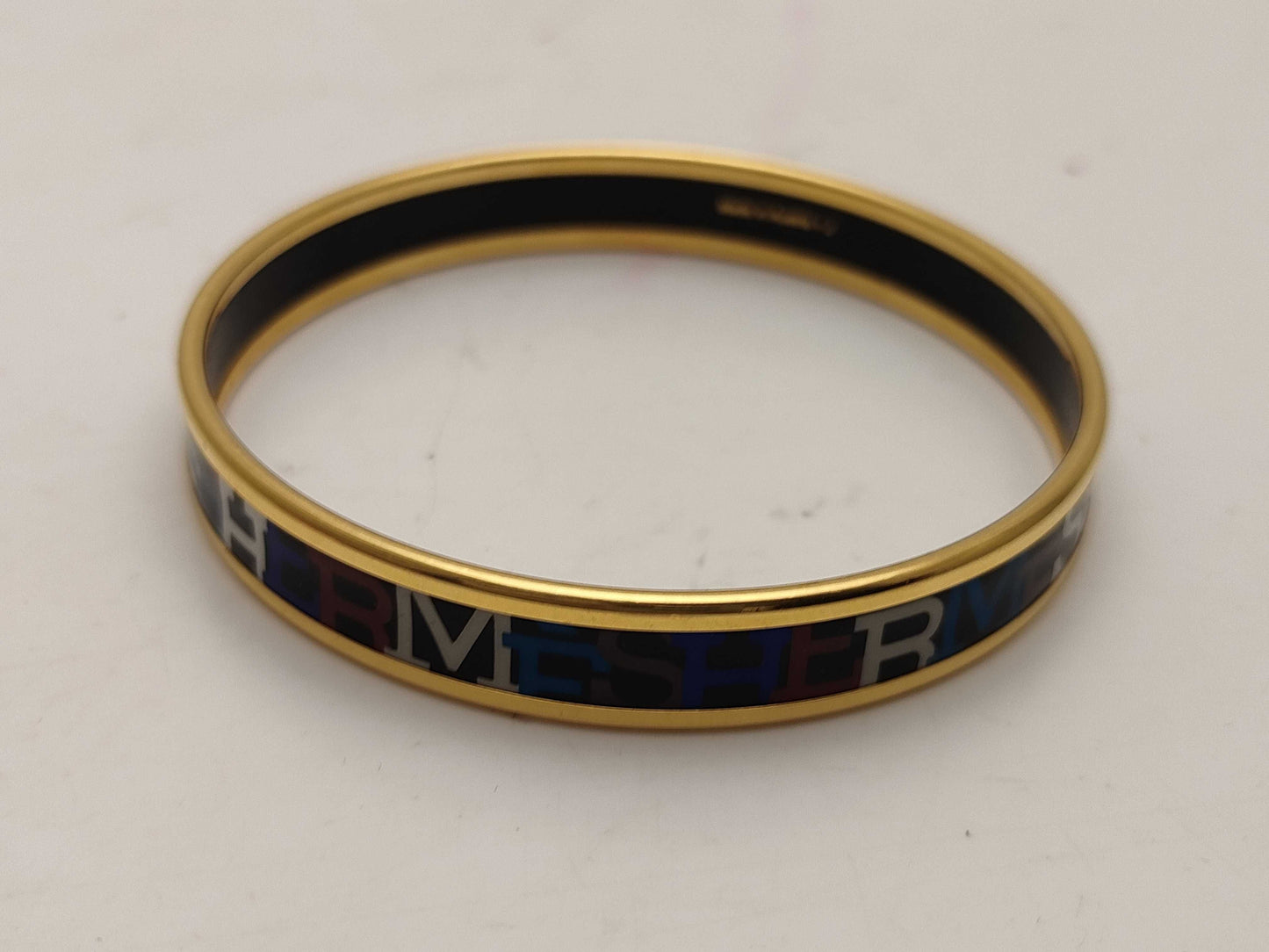 HERMES enamel bangle bracelet/bangle