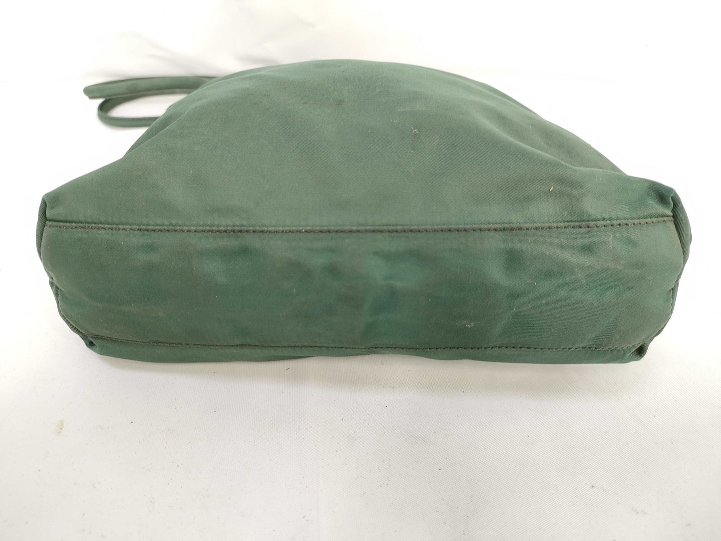 PRADA Nylon Khaki Handbag