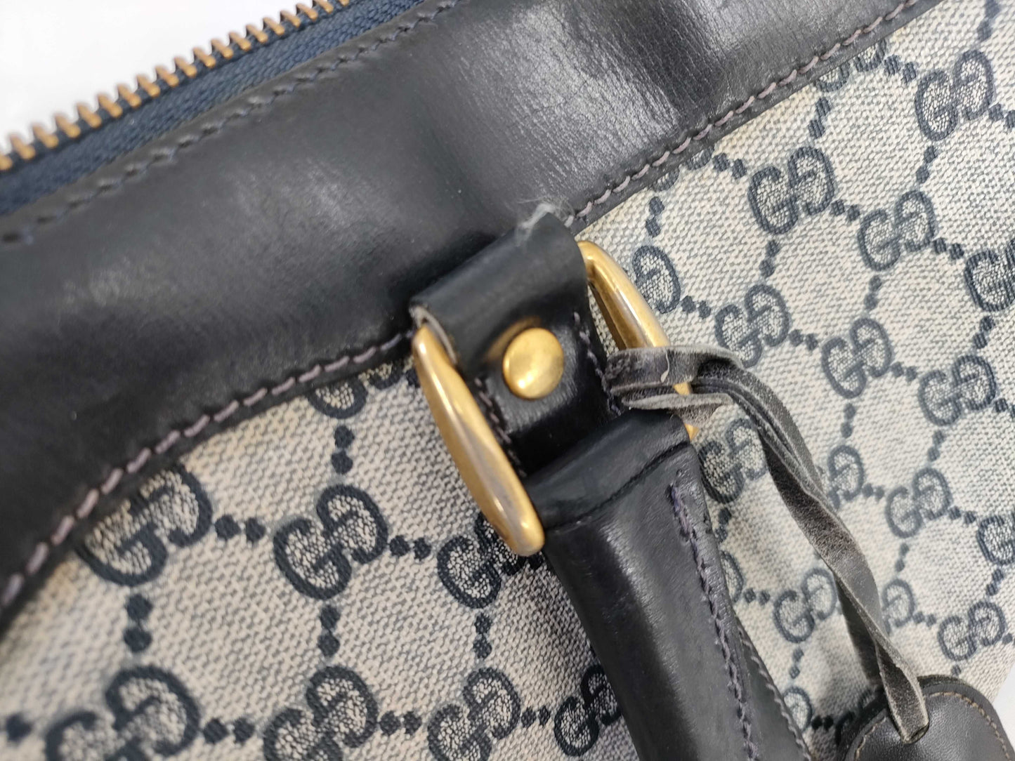 GUCCI GG Supreme GG Canvas Boston Bag