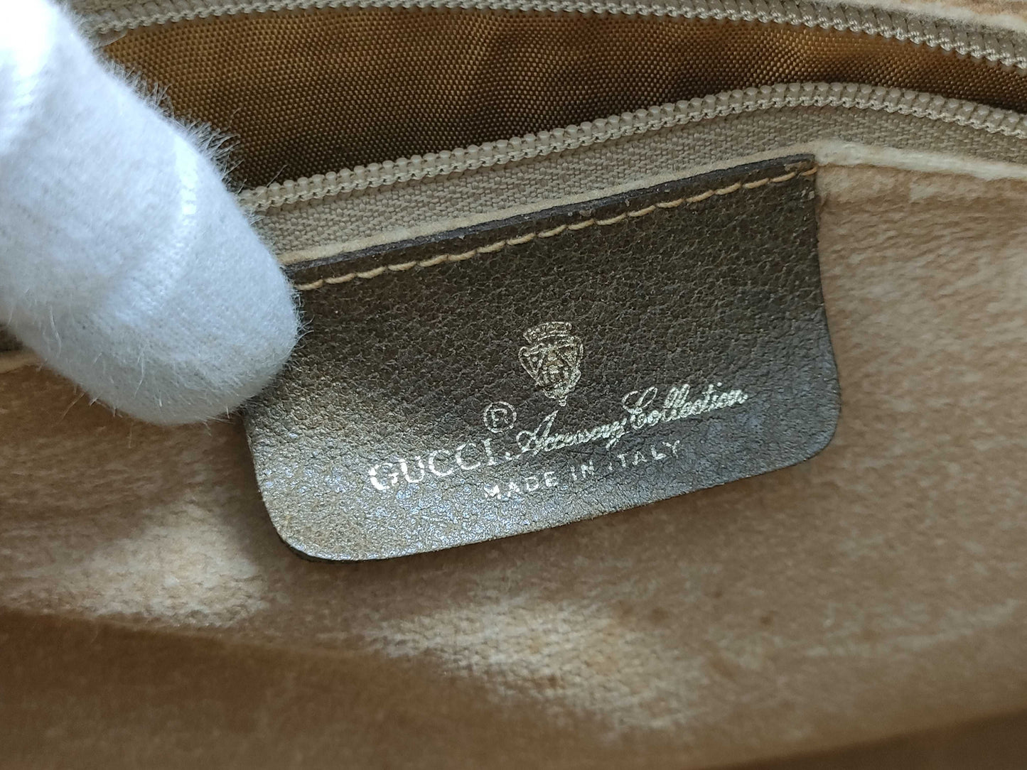 GUCCI GG Supreme Old Gucci Boston Bag 40.02.007 Boston Bag