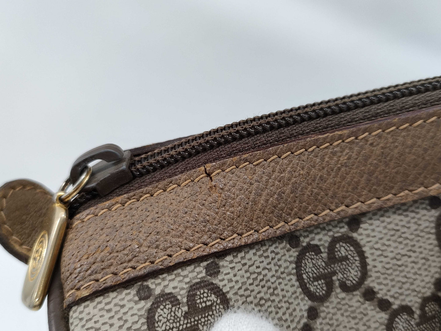 GUCCI GG Supreme Old Gucci Boston Bag 40.02.007 Boston Bag