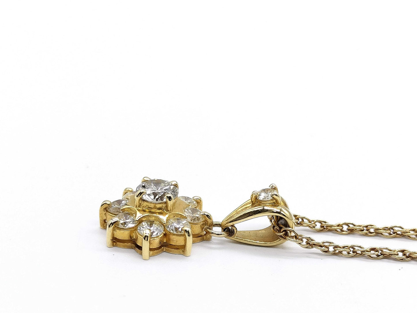 D1.00ct K18 4.9g Necklace