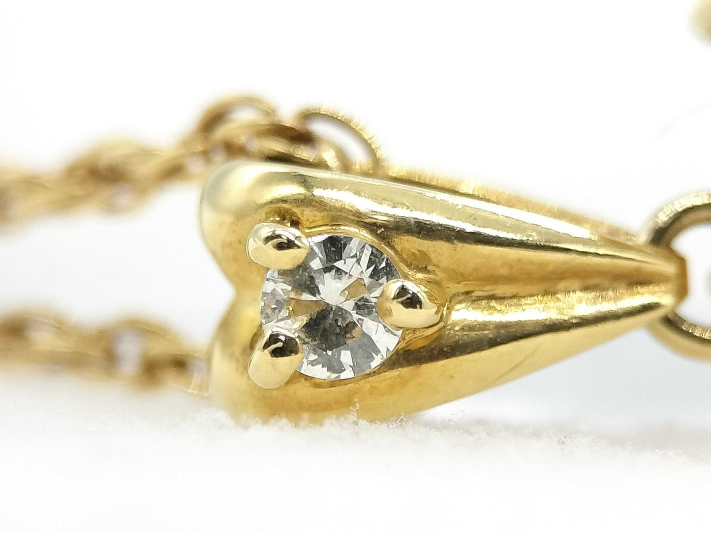 D1.00ct K18 4.9g Necklace