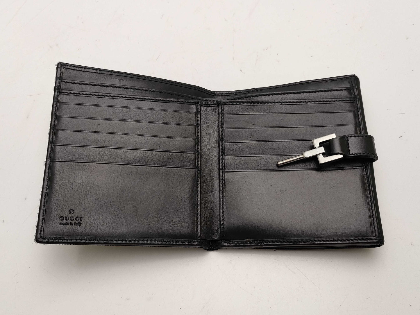 GUCCI Jackie Folding Wallet Nylon Wallet
