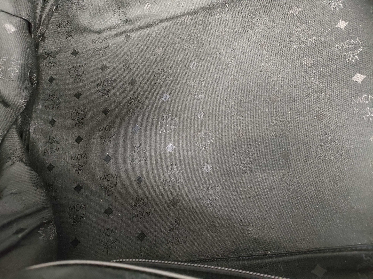 MCM Boston Block Boston Bag