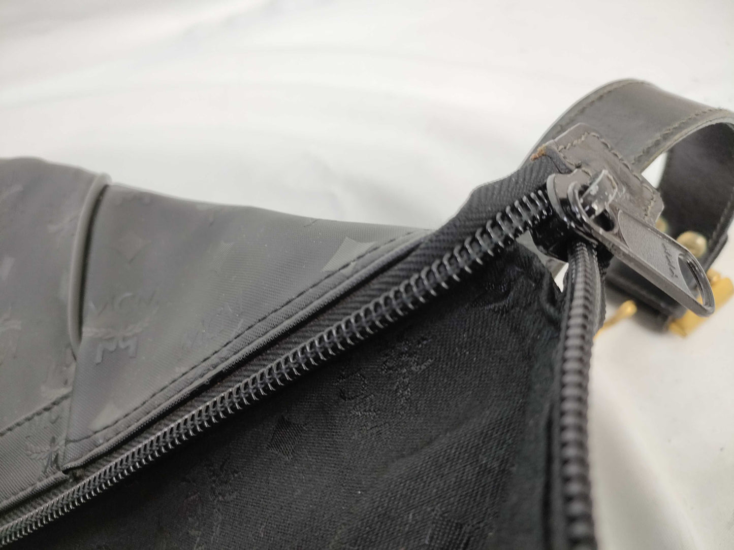 MCM Boston Block Boston Bag