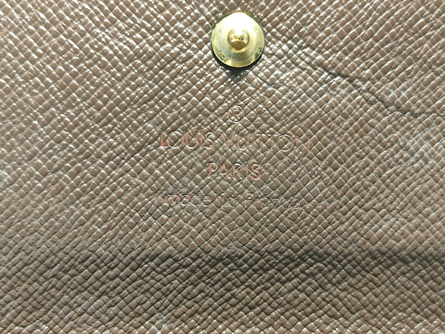 LOUIS VUITTON Monogram Key Case/Damier Long Wallet Set of 2 Wallets