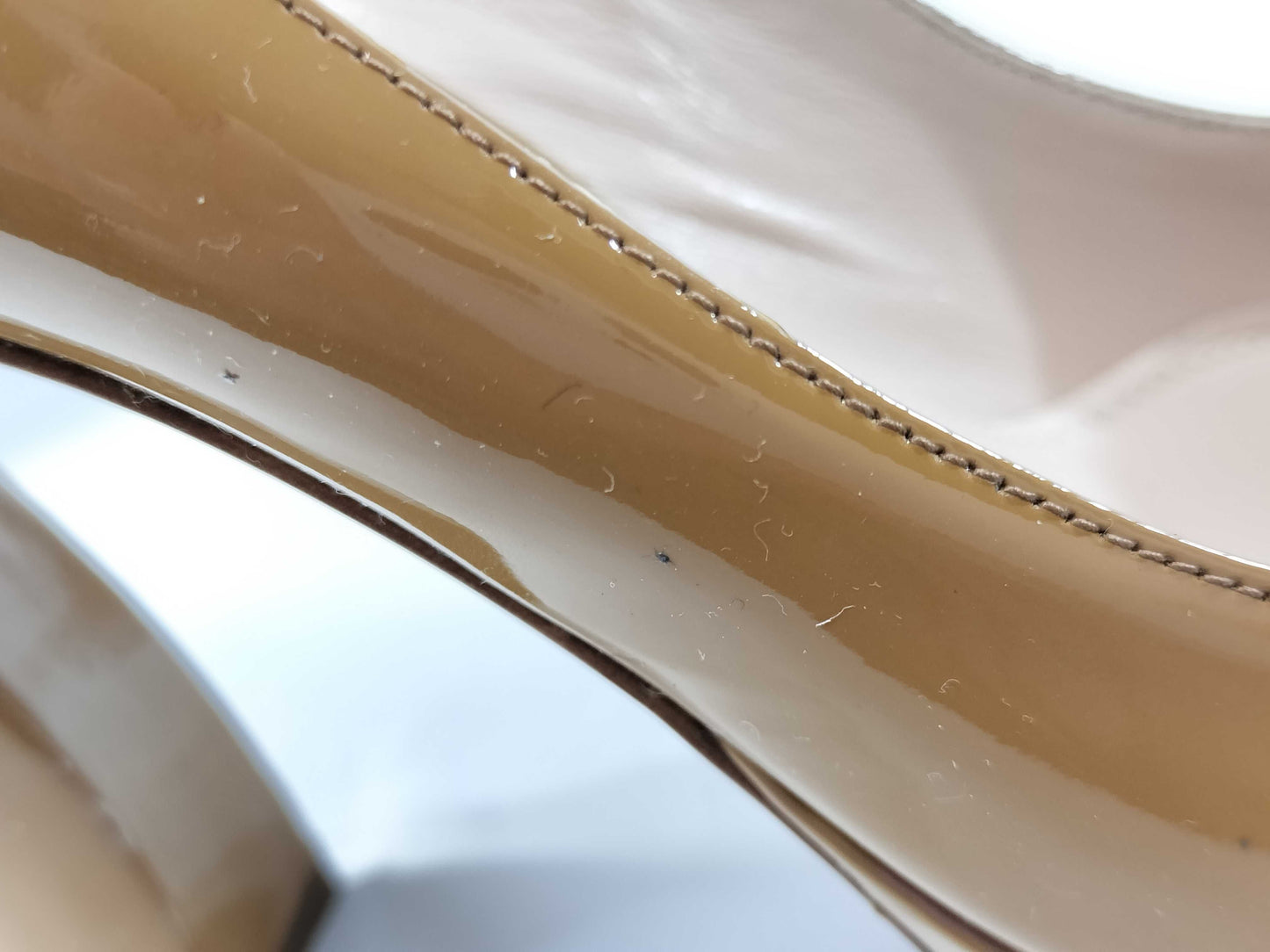 PRADA Patent Ribbon Pumps