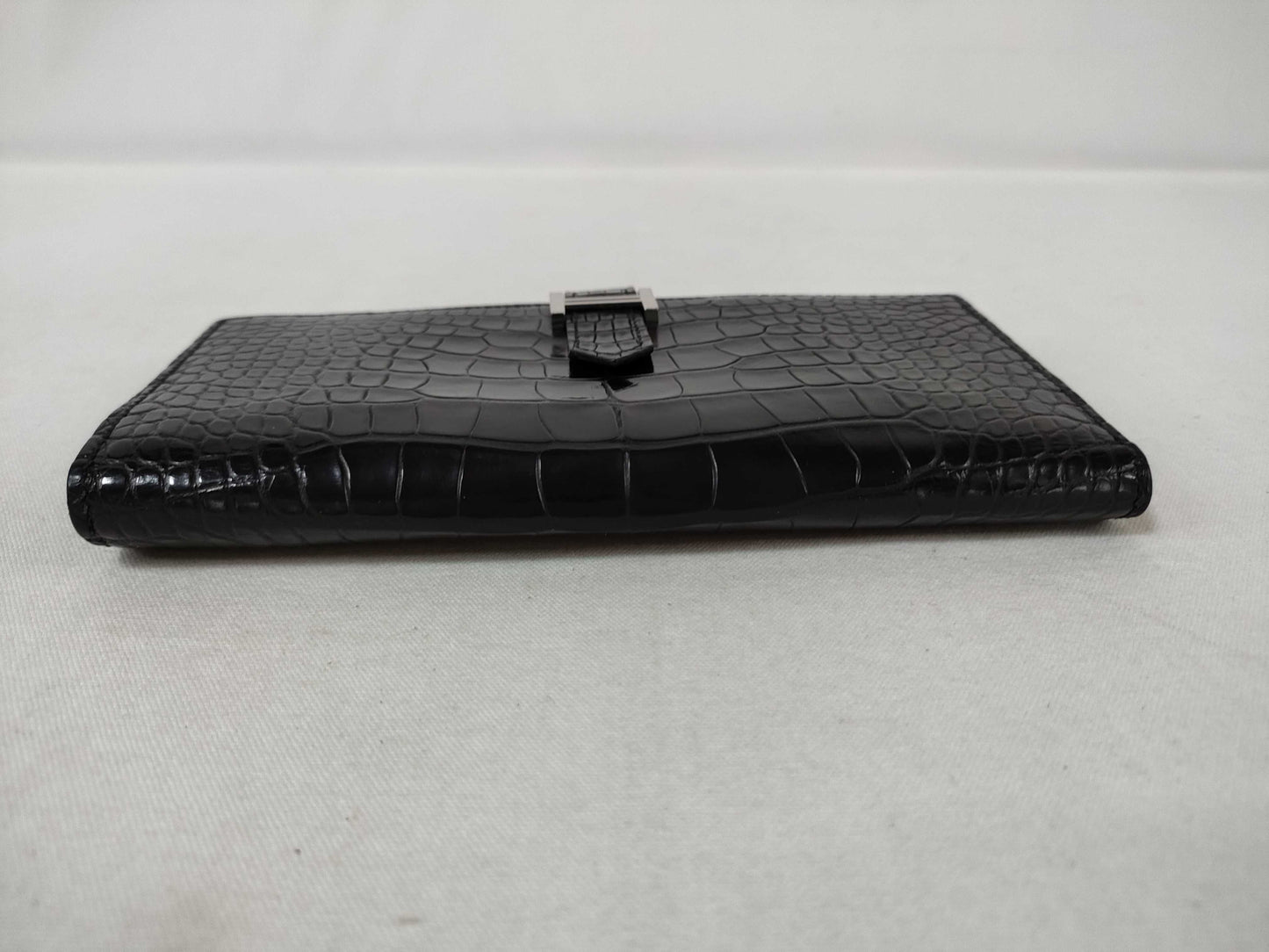 HERMES Bearn Alligator Wallet