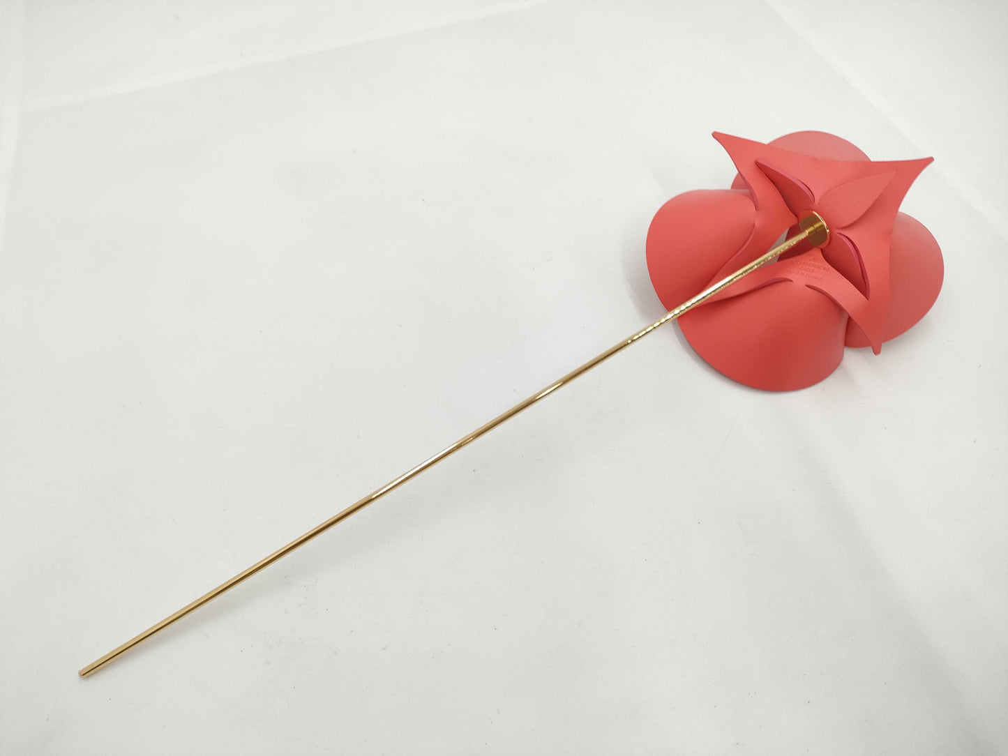 LOUIS VUITTON Origami Flower Red Other Accessories