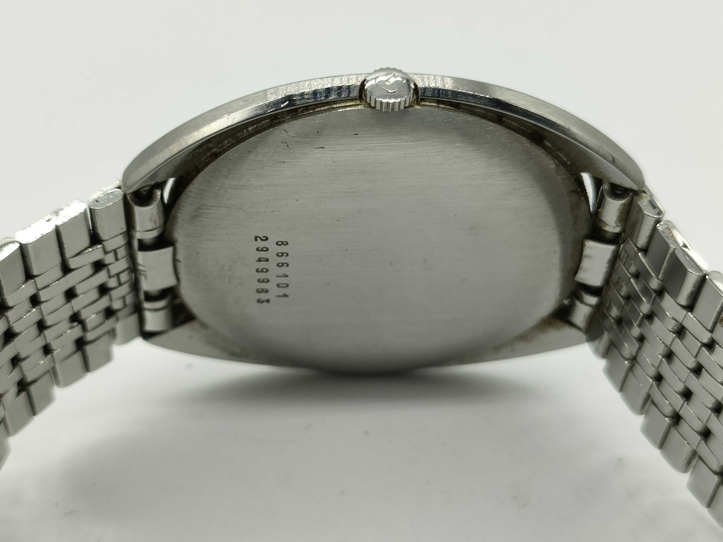 UNIVERSAL GENEVE White Shadow 866101 2800098 Stainless Steel/Leather/AT White Dial Boys' Watch