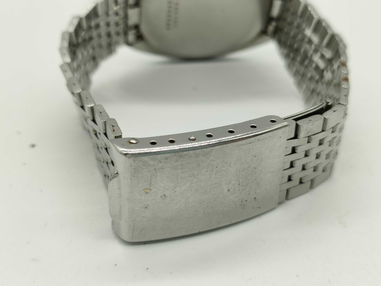 UNIVERSAL GENEVE White Shadow 866101 2800098 Stainless Steel/Leather/AT White Dial Boys' Watch