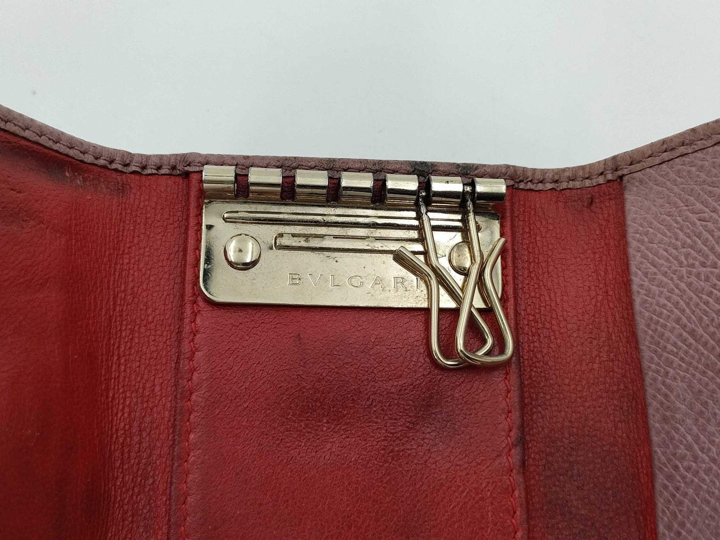 BVLGARI 2-piece key case and wallet