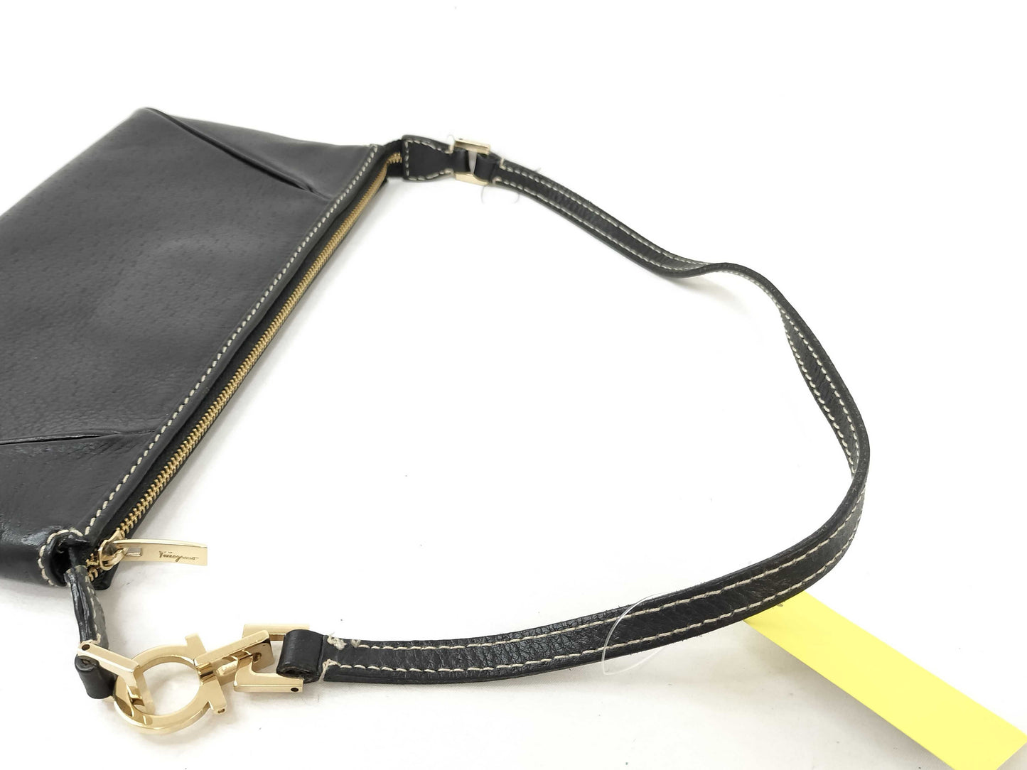 Salvatore Ferragamo Gancini Leather/Pouch Shoulder Bag