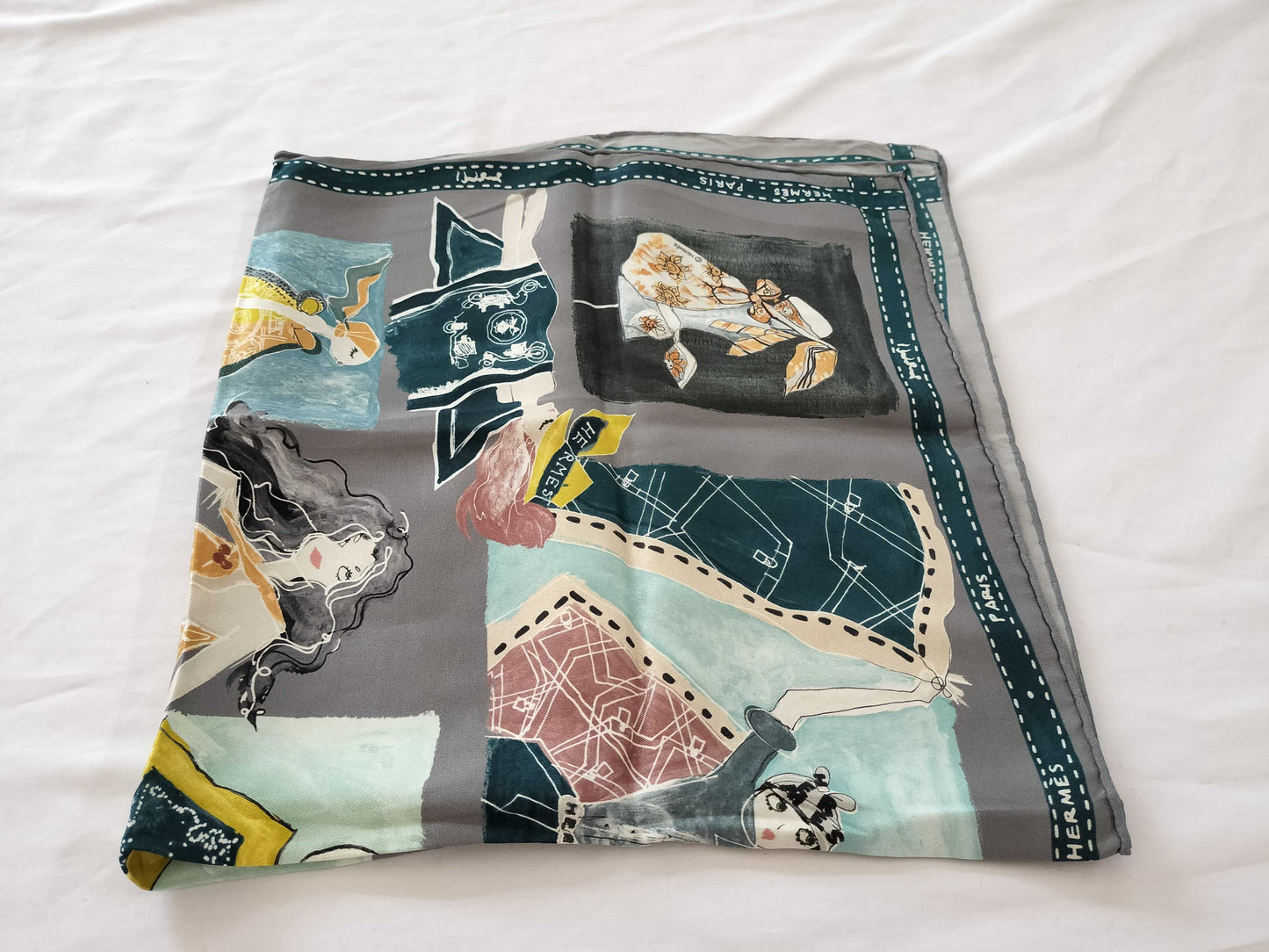 HERMES Jaime mon Carre/Carré 70 Scarf